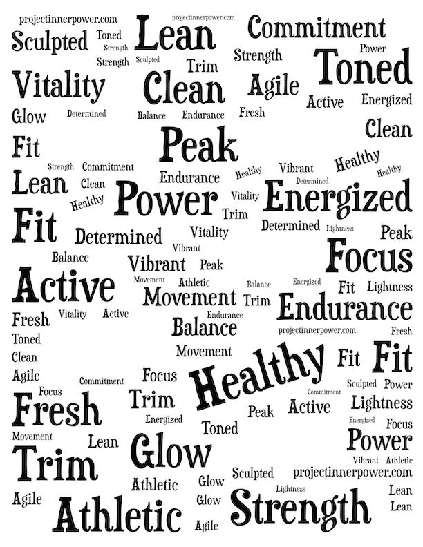 Free Manifest Fitness Vision Board